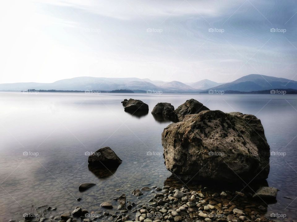 Smooth waters of Mallorchy Bay