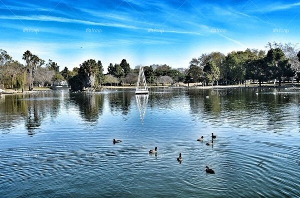 city pretty blue summer by ChrissiRose