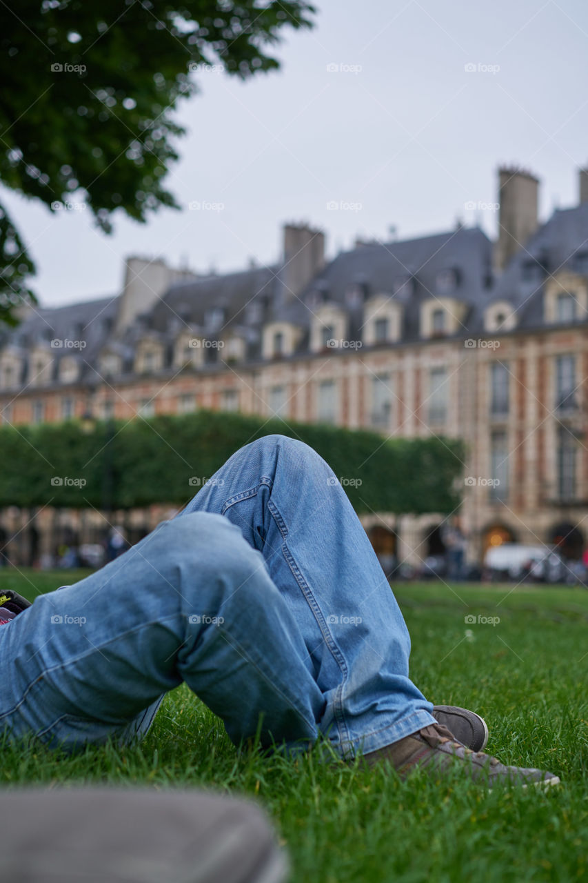 Resting in the Park