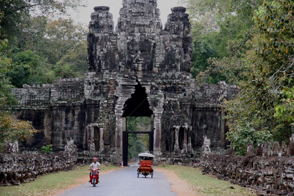 ankor wat. the gate cambodia by jays