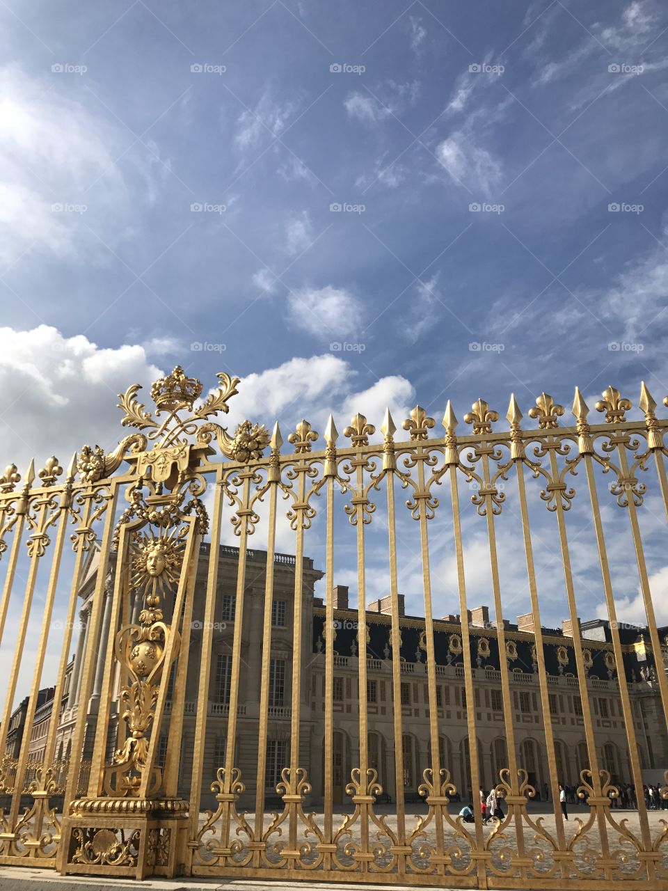 The Palace of Versailles. 