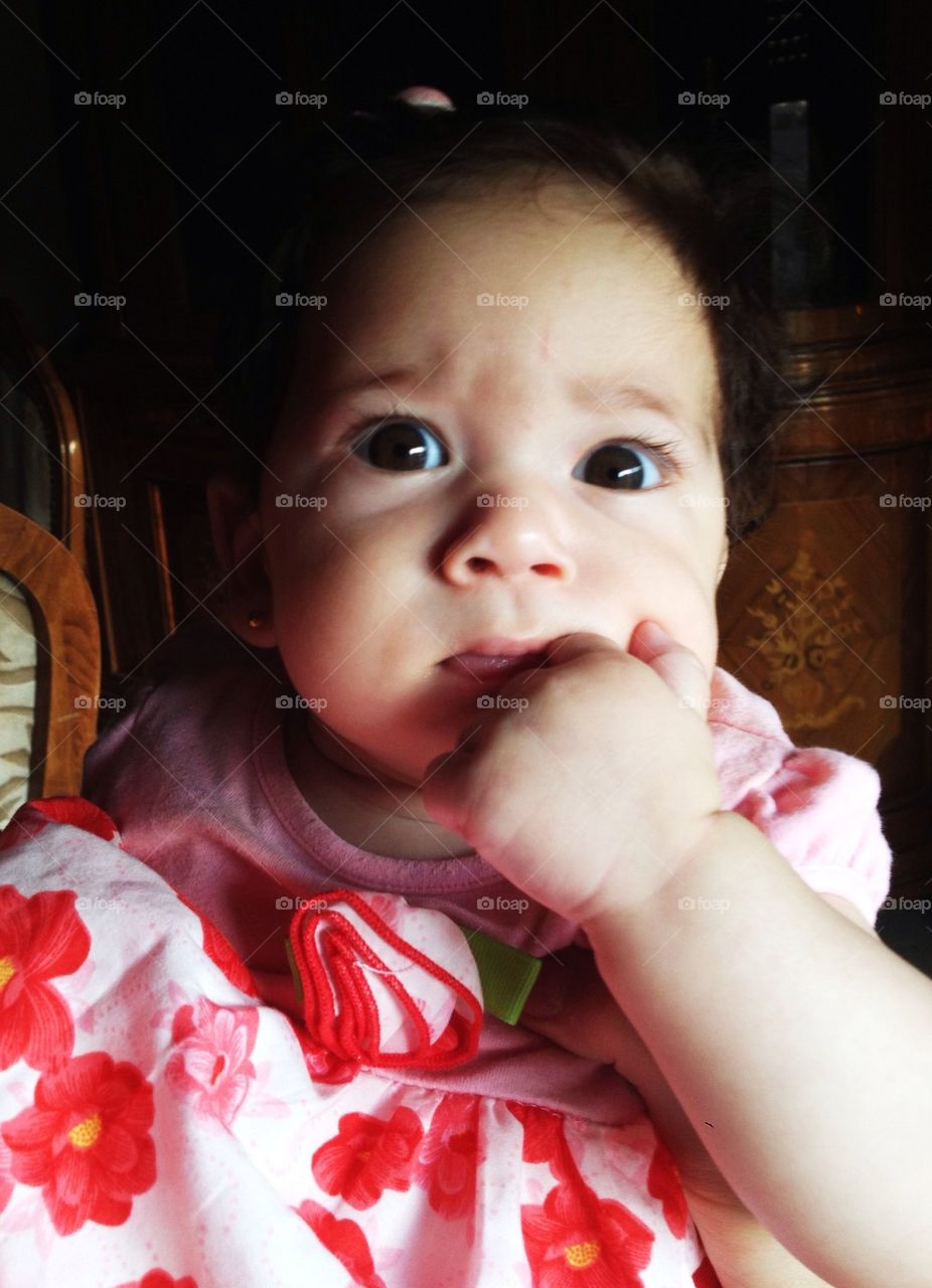 girl red baby eye by a.bilbaisi