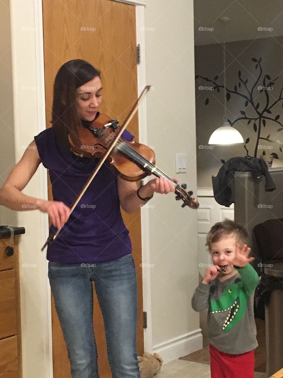 Fiddle player 