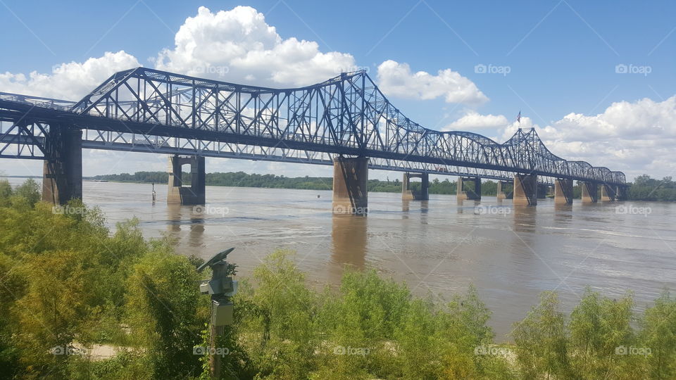 Mississippi river bridge