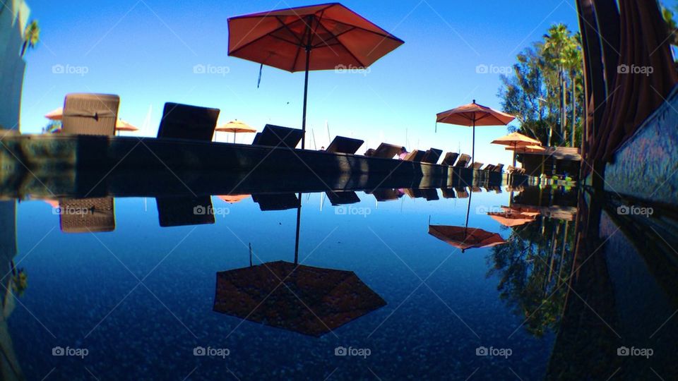 chair sun water relax by itsAus