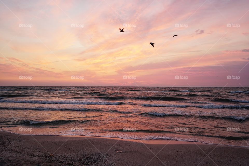 Black Sea at Mamaia Resort in September  - estraub