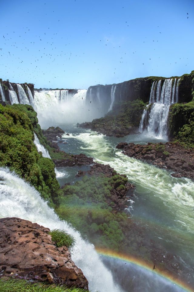 The Mignty Iguazu Falls