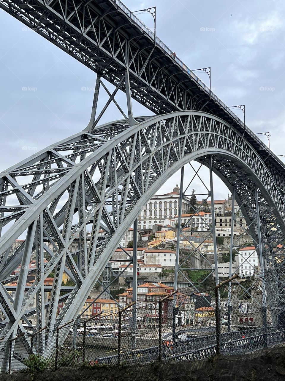 Bridge and the metal