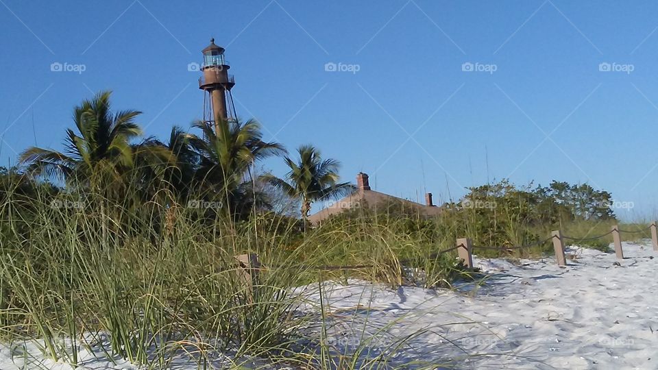 Sanibel Lighthouse beautiful image of reality. My reality.