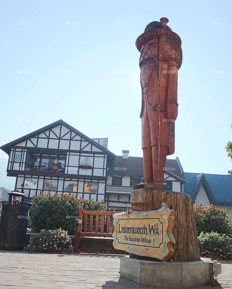 Nutcrackers in Bavarian Leavenworth