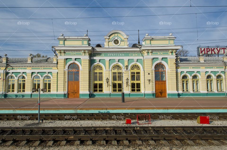 Train station Irkutsk