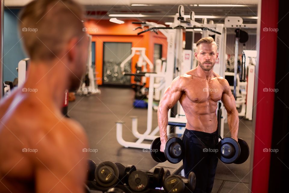 Bodybuilding, Weightlifting, Biceps, Brawny, Strength