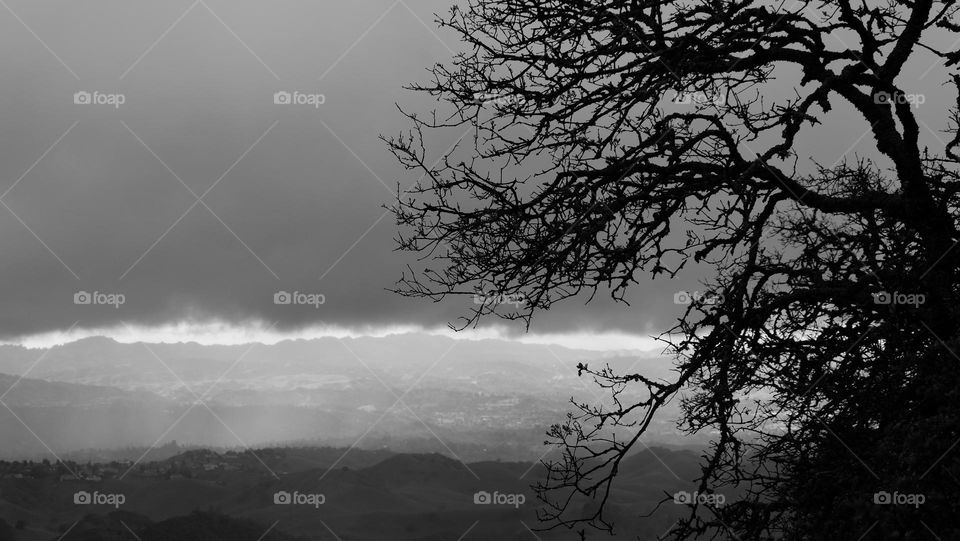 Dark Sky before the storm, looking ominous.