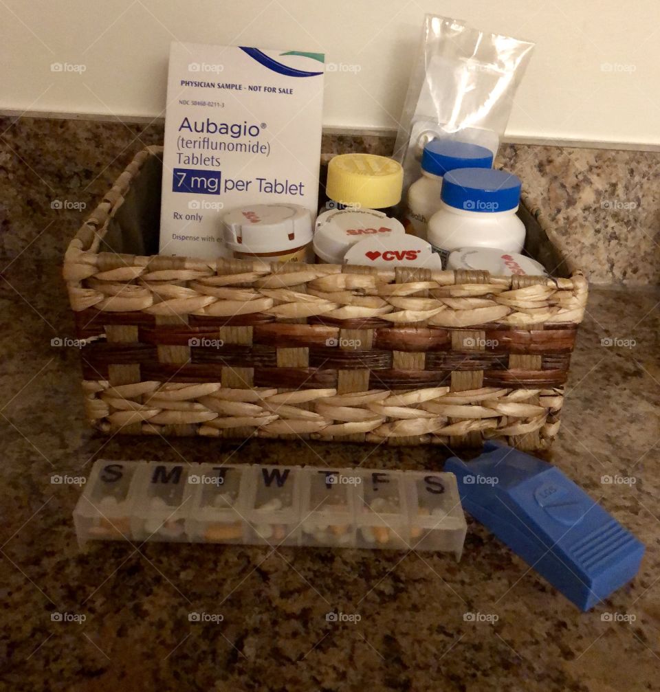 Part of daily Life with Multiple Sclerosis 