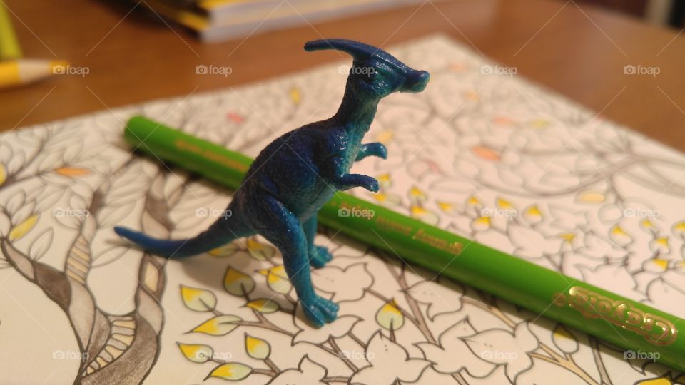 Coloring Dino