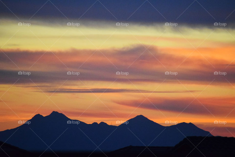 Sunset in Arizona