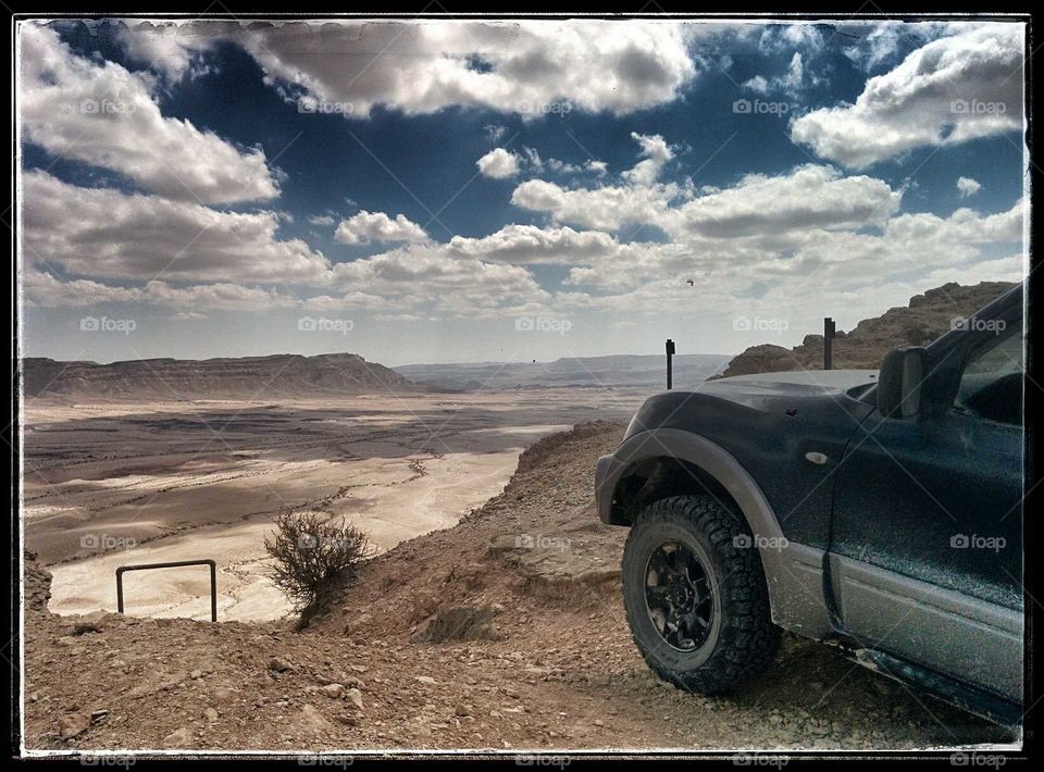 Israel desert view