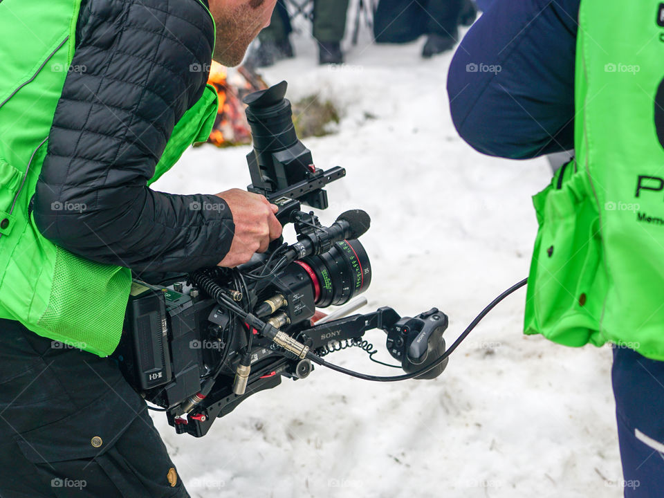 WRC Rally Sweden 2019, teleoperators in action