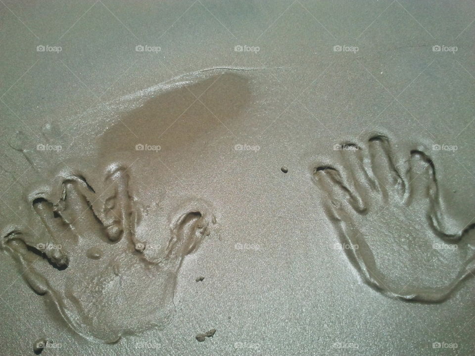 hand impression
