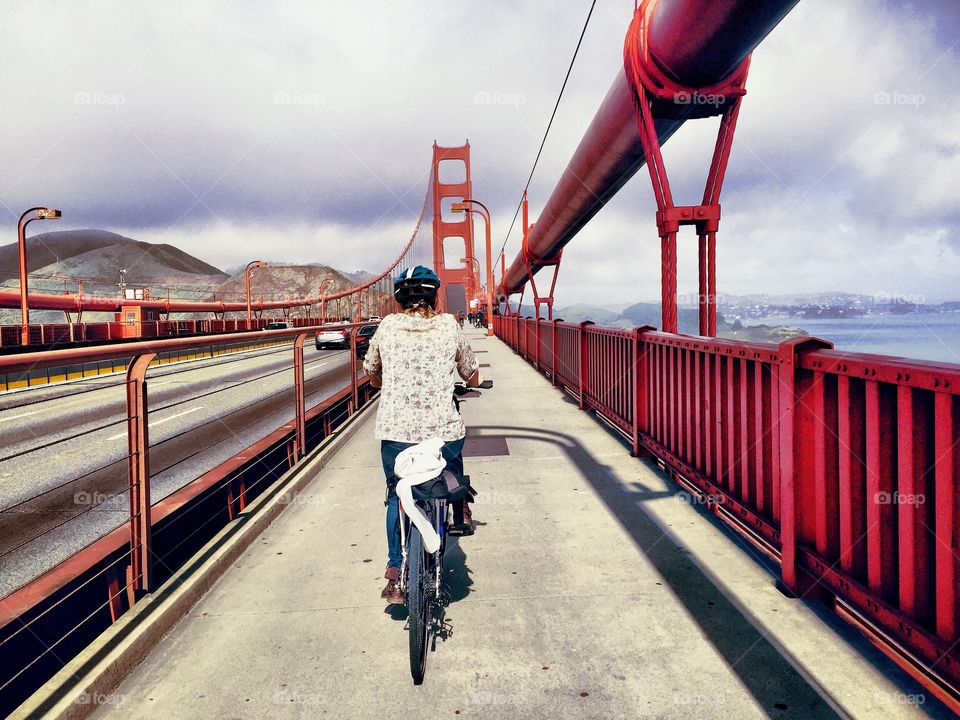 Golden Gate Bridge Biking