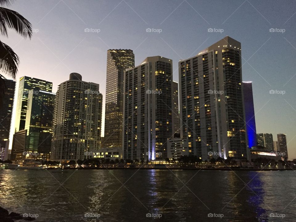 Downtown, City, Skyscraper, Architecture, Skyline