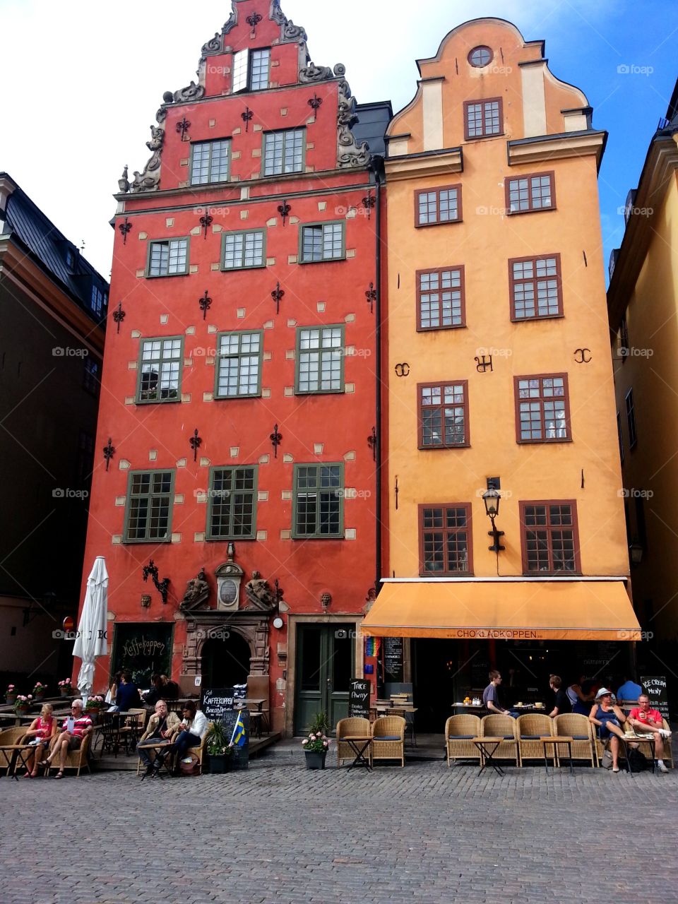 Old city square Stockholm