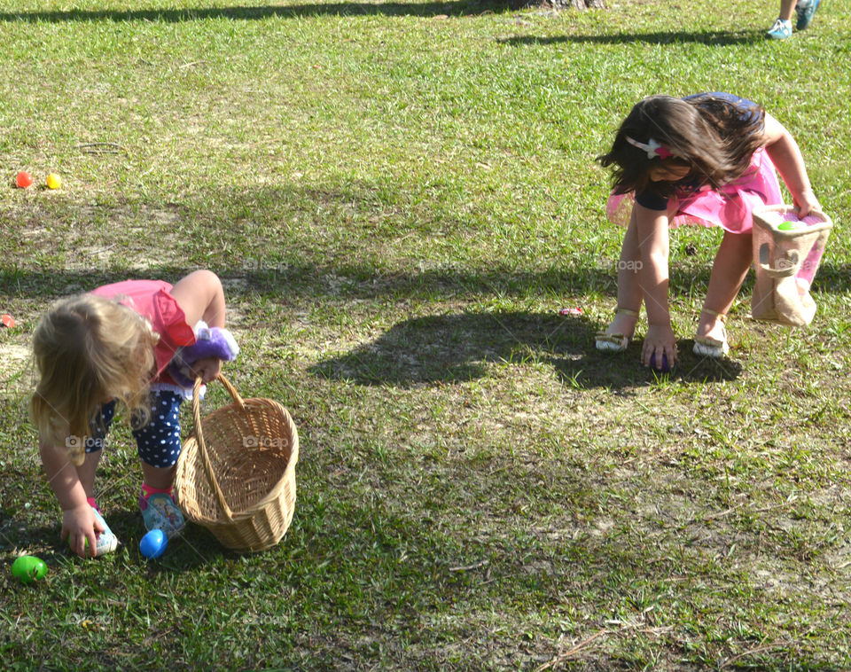Easter Egg Hunt is a fun holiday activity for kids of all ages. The object is to find the Golden egg to win the grand prize! It's the only time you should put all your eggs in the same basket! Happy Easter everyone!!!