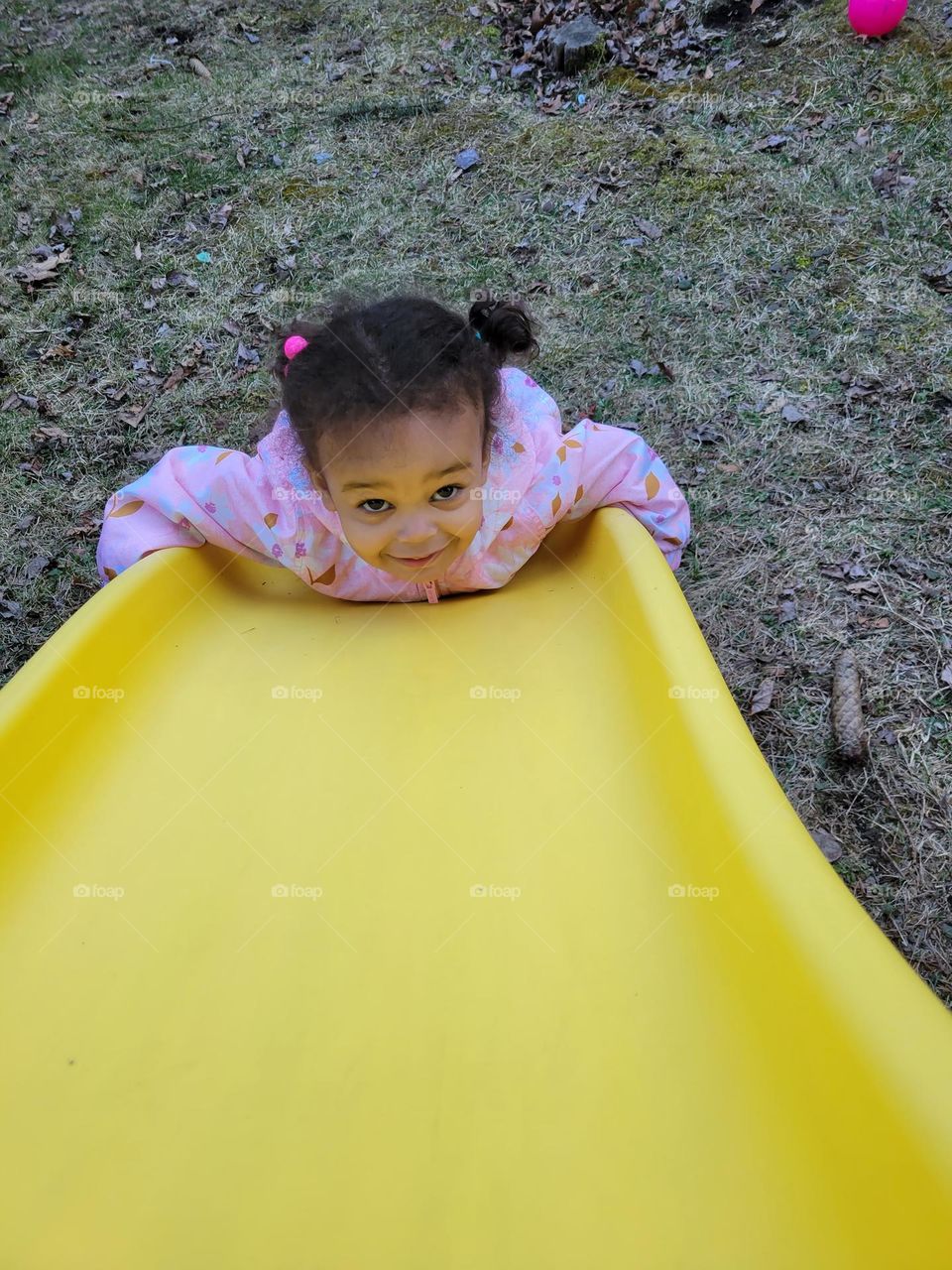 sliding board fun