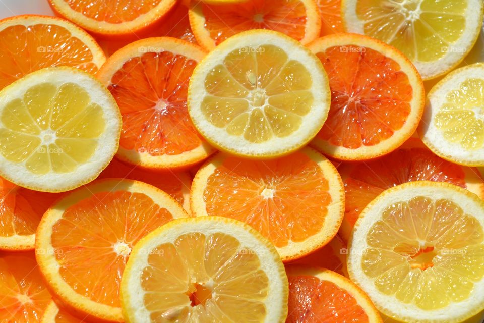 citrus fruits texture background healthy food