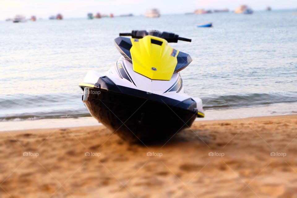 Jet ski, Pattaya beach.
