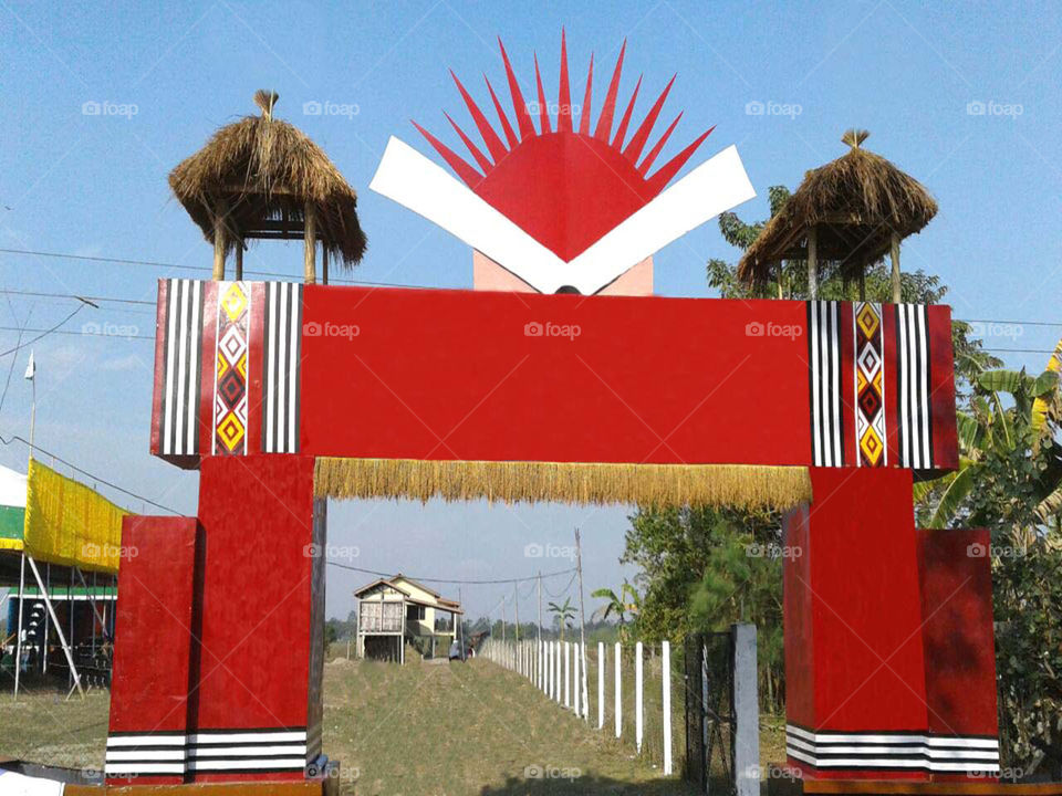 Welcome gate.