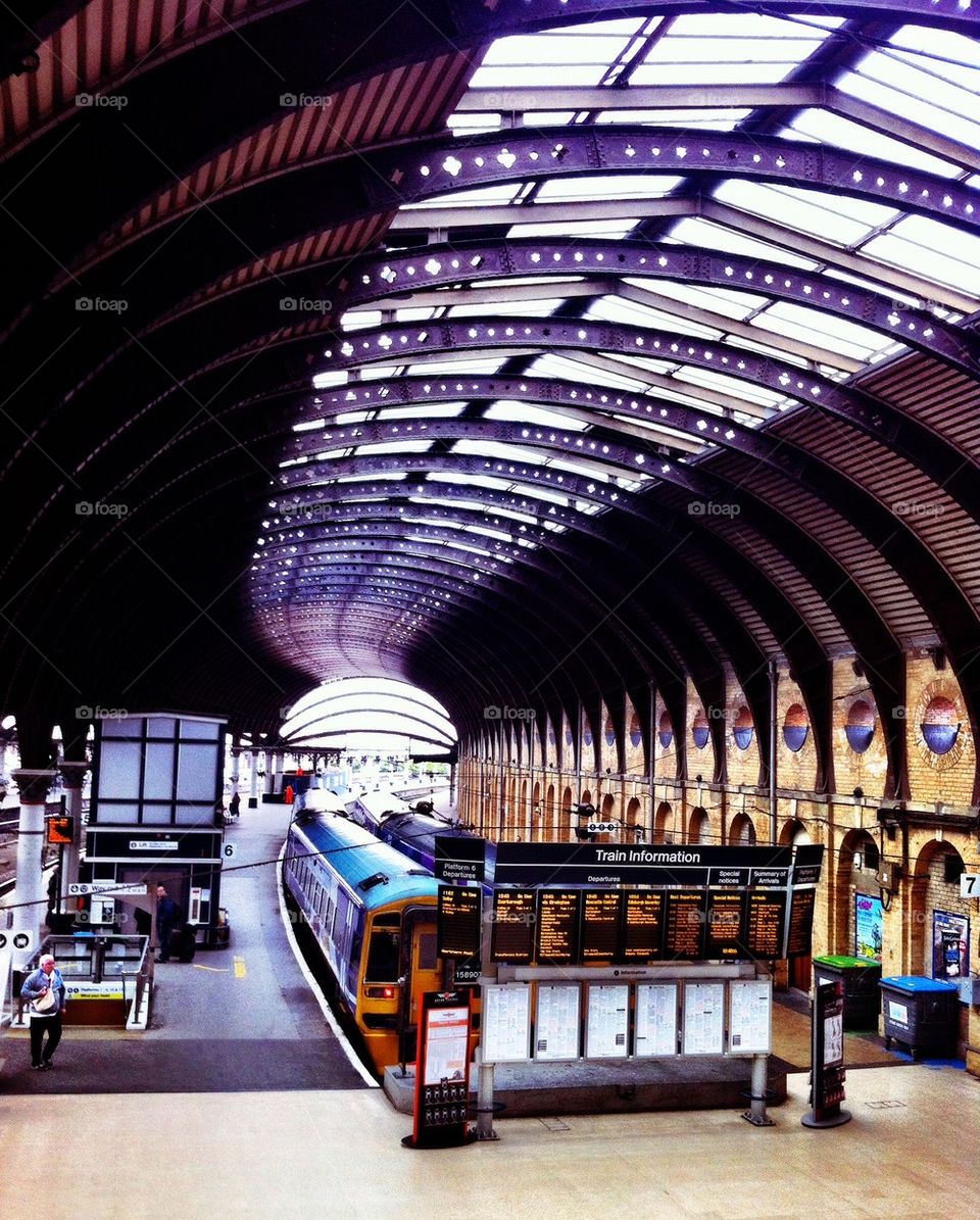 York train station