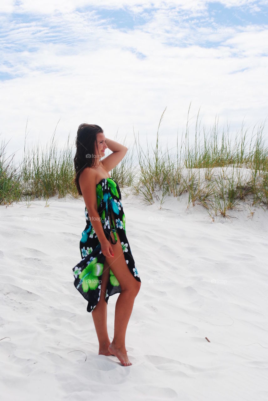 Girl on the beach