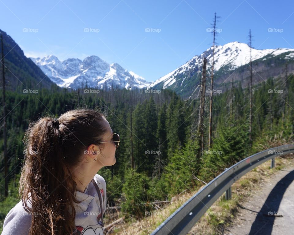 Tatra mountains view