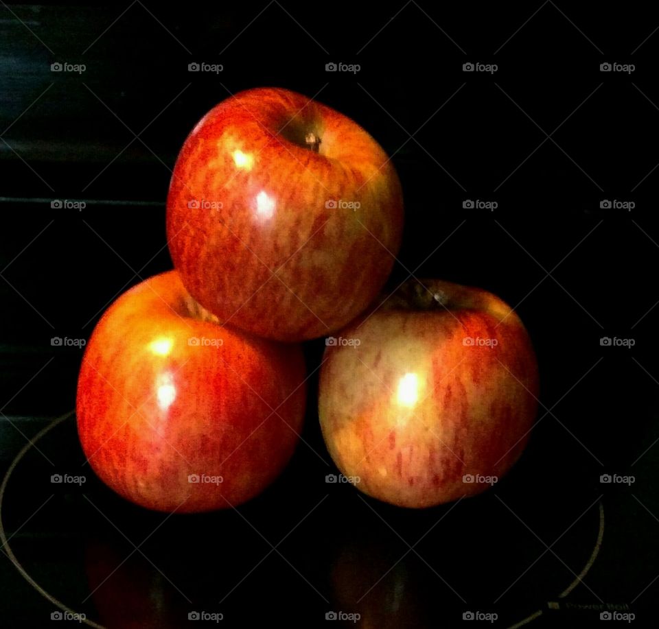 Apple fruit red food snack health