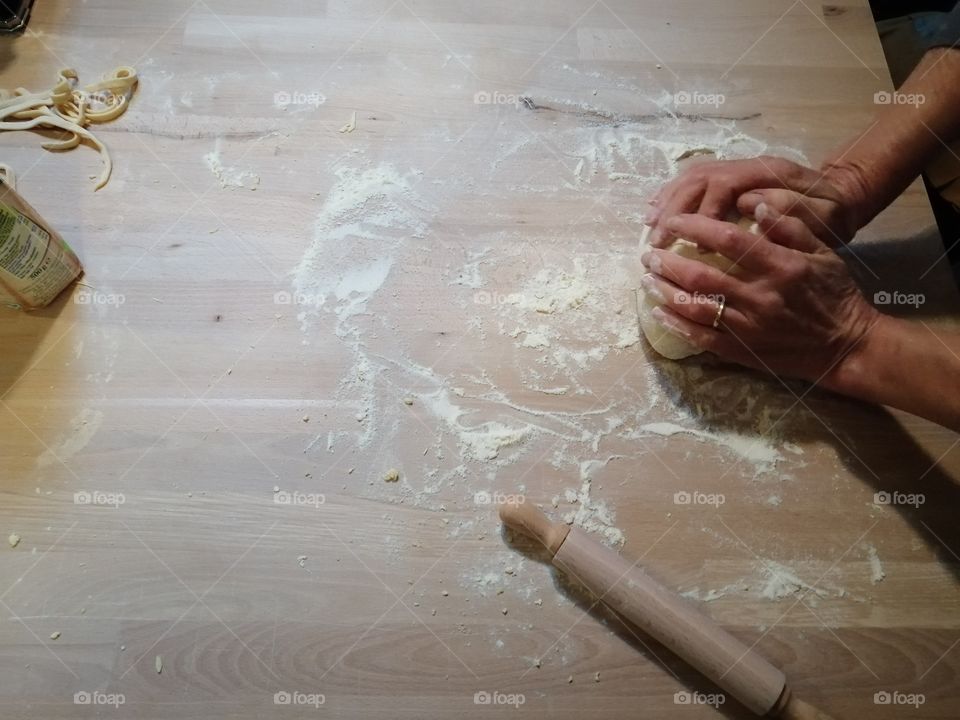 Pasta preparation 