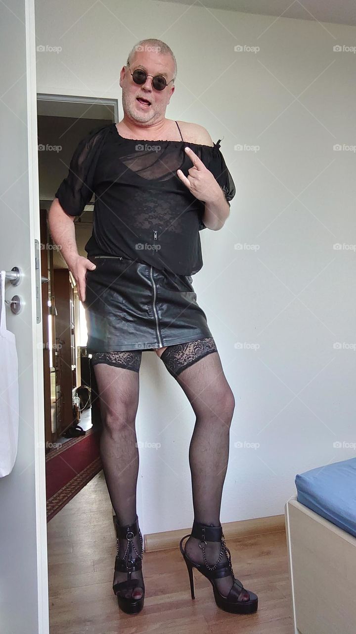 Carmen Nylonjunge als Sexy Crossdresser