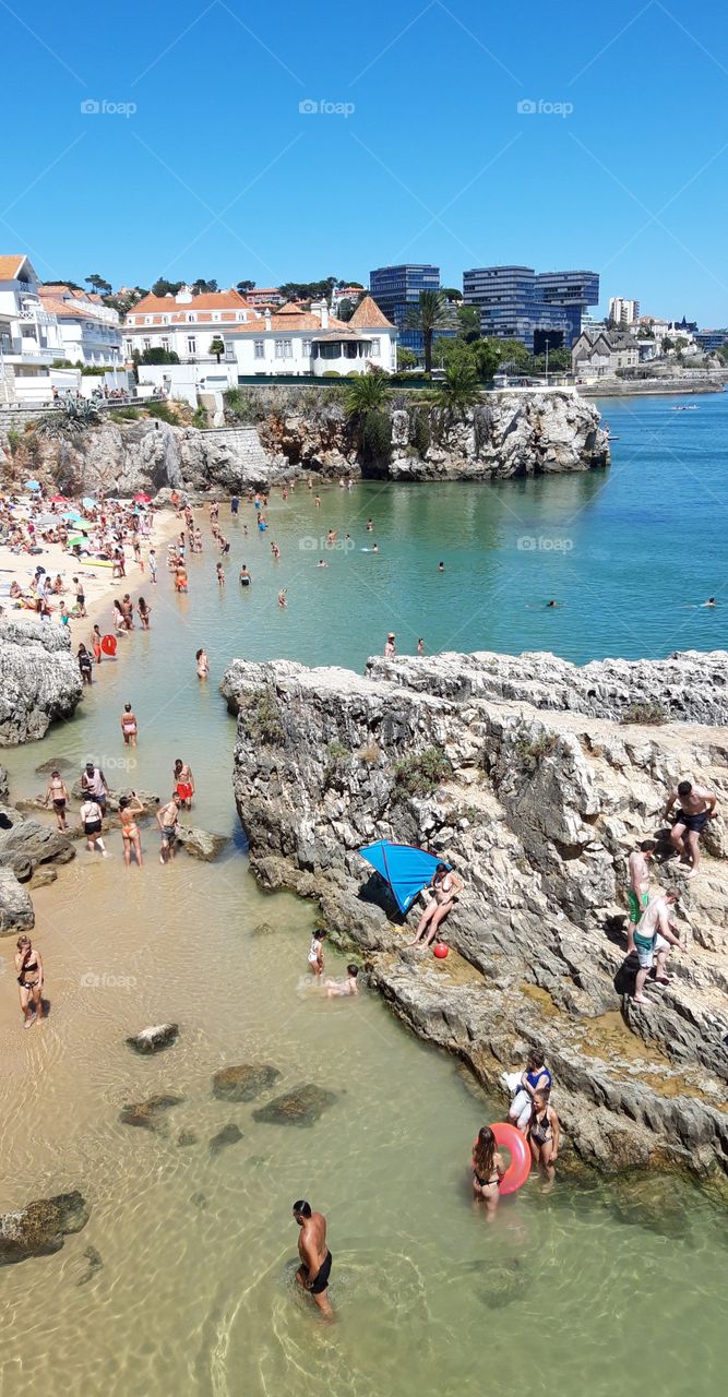 summer on the beach in Cascais