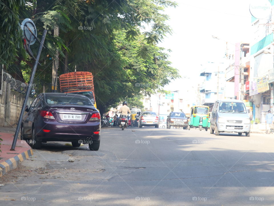 Car, Road, Street, Vehicle, Police