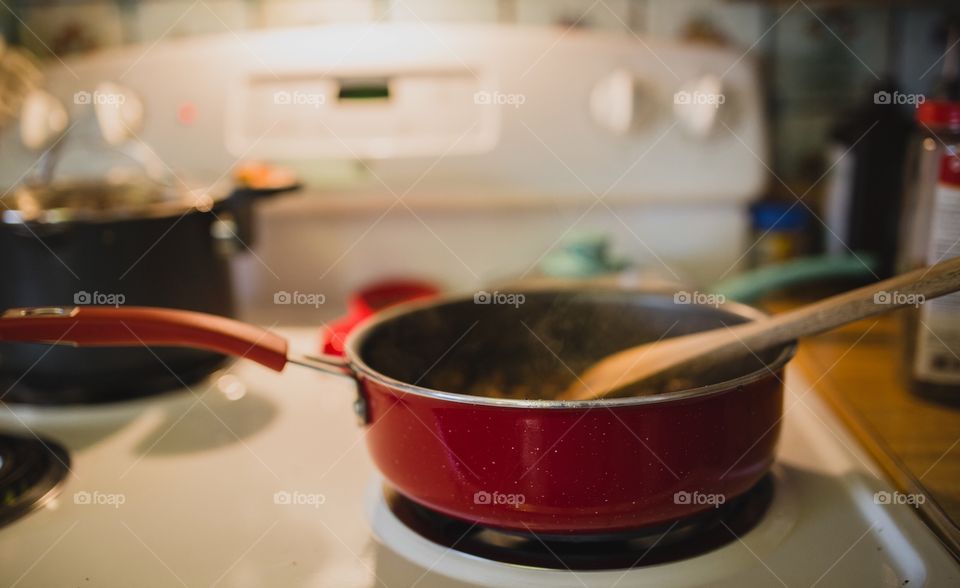 Cooking at home