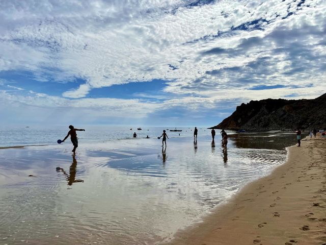 Summer Sports at the beach, Algarve, Portugal 