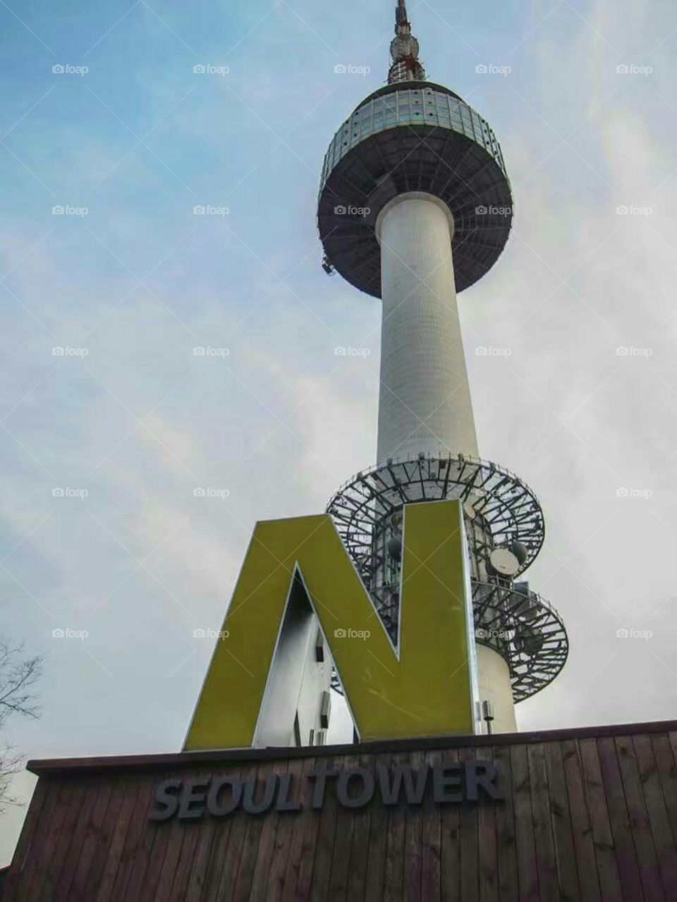 seoul attraction. seoul tower