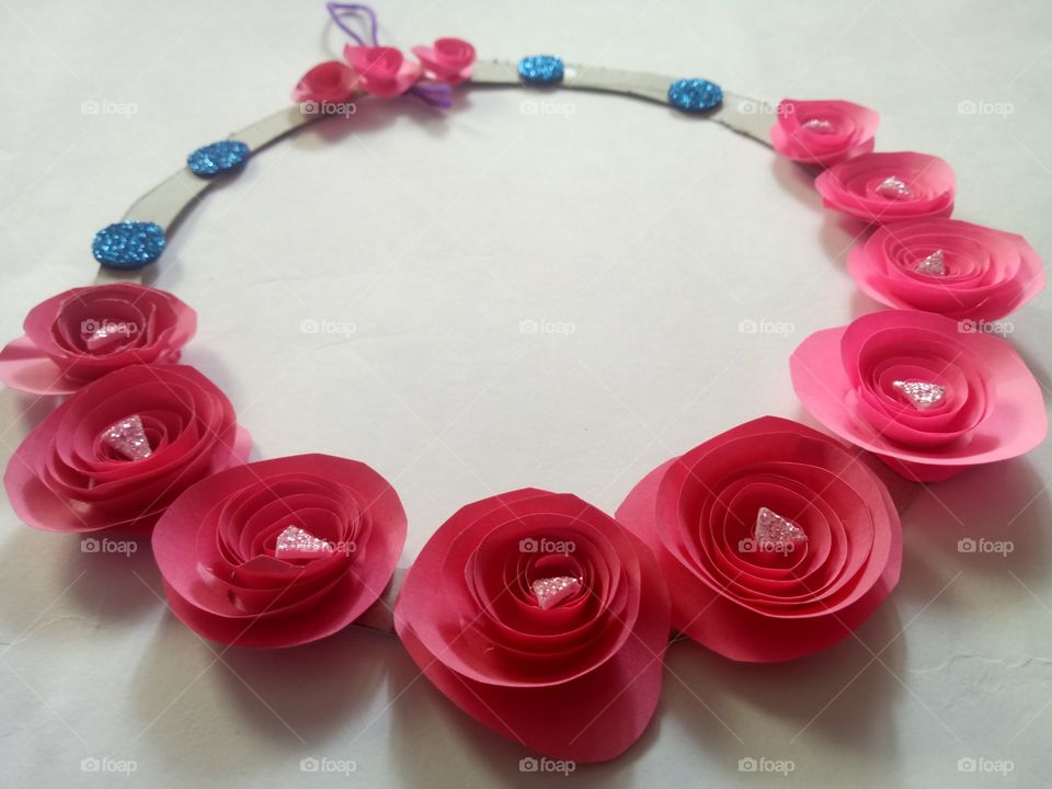 beautiful paper rose