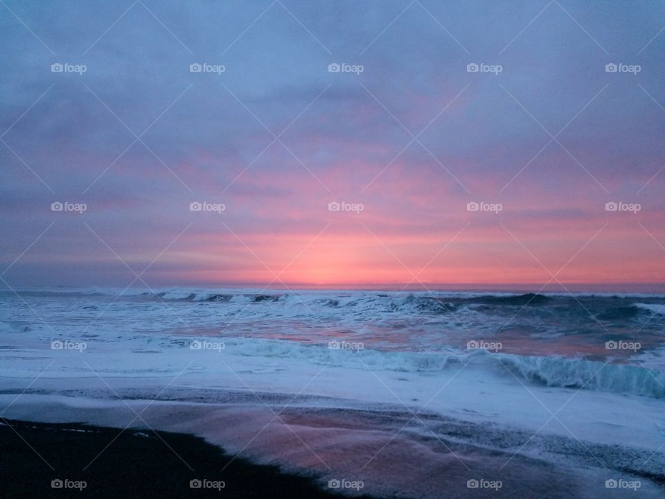 Beautiful sunset at Point Reyes