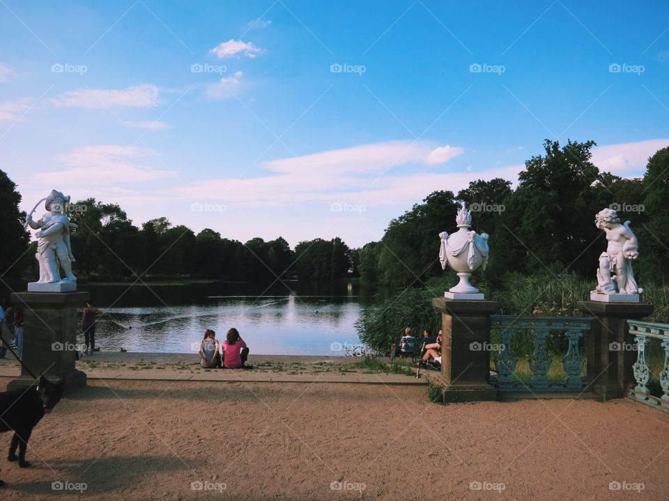 Pond at Schloss Charlottenburg