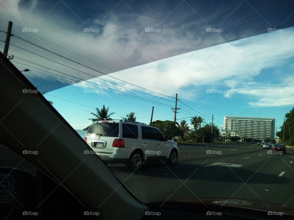 clouds and blue sky