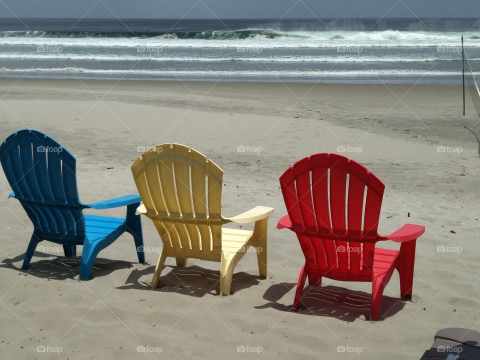 beach benches