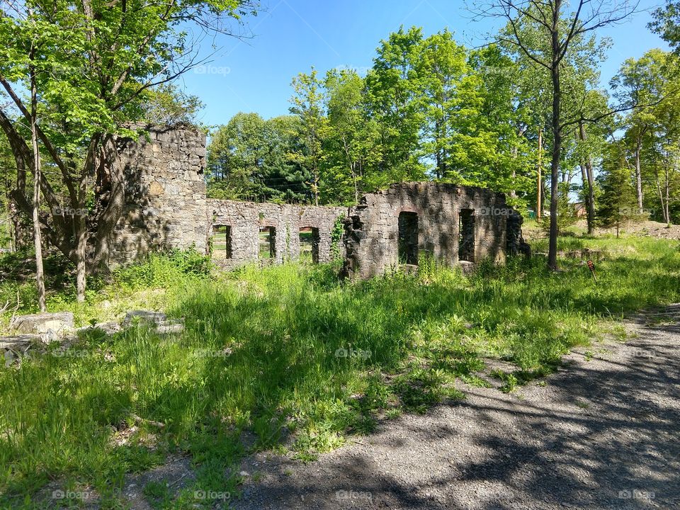 Rosendale ruins