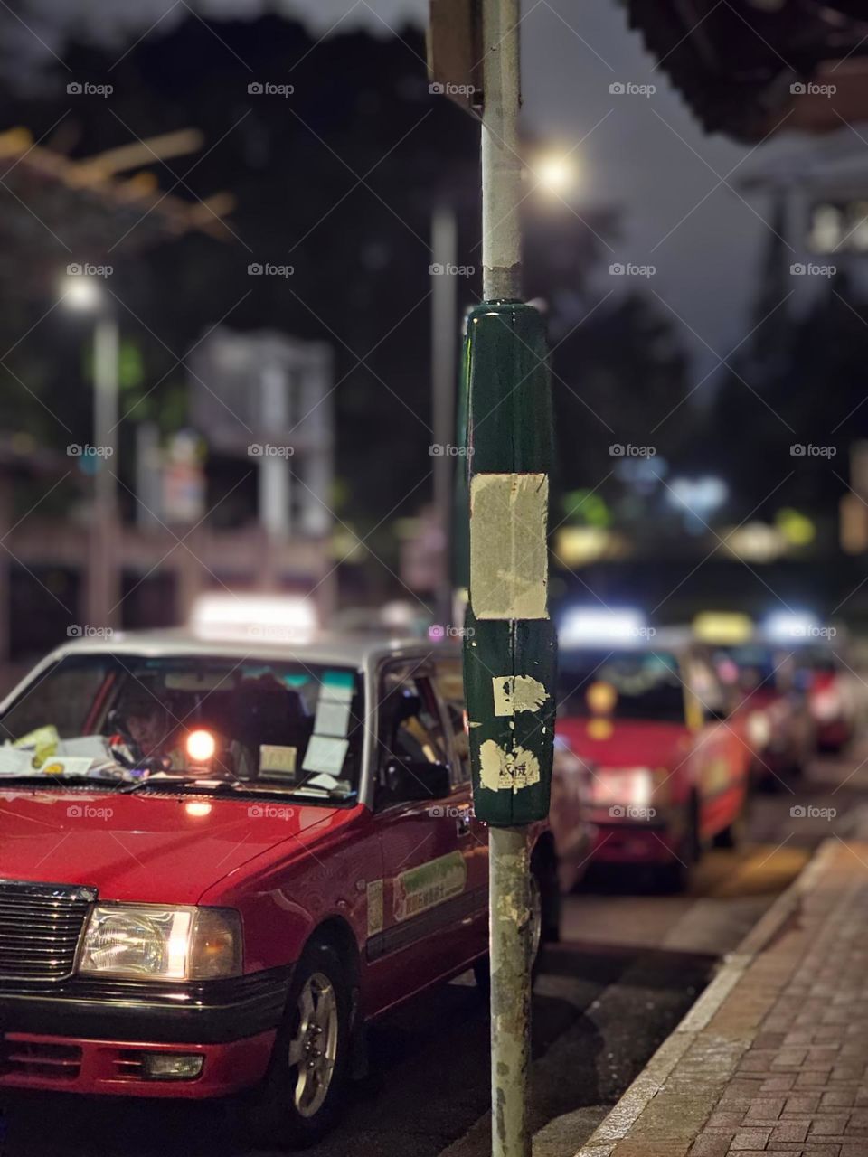 Cross Harbour Tunnel Taxi in Tin Hau Hong Kong