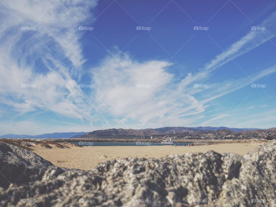 Coastal Beach Mountain